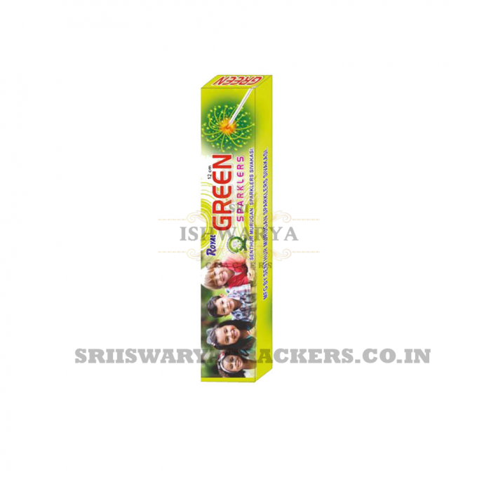 12Cm Green Sparklers